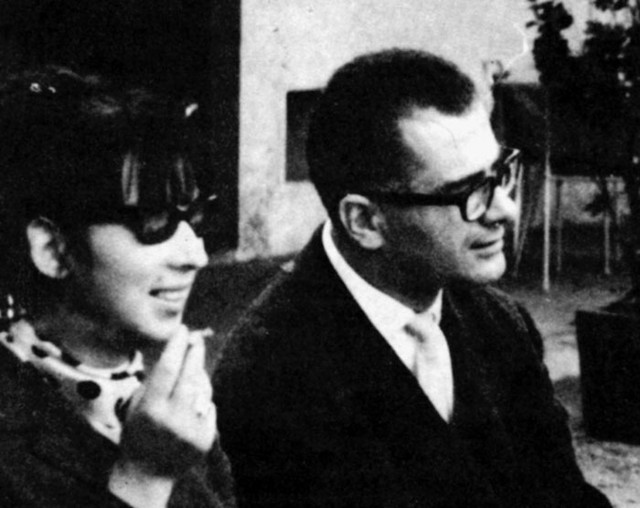 V družbi s Svetlano Makarovič, 1966
