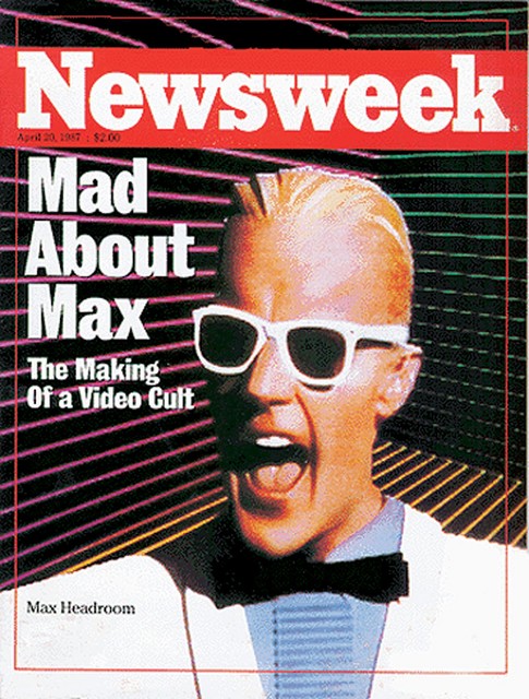 Max Headroom, junak elektronske generacije, ni bil nikoli računalniški lik - le <I>simulacija</I> računalniškega lika