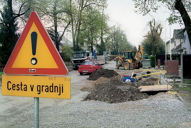 Vzdrževanje Opekarske ceste