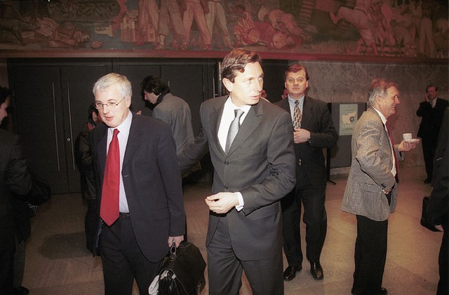 Vse za Nato: Borut Pahor in Jamie Shea