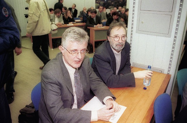 Minister Pavle Gantar (levo)