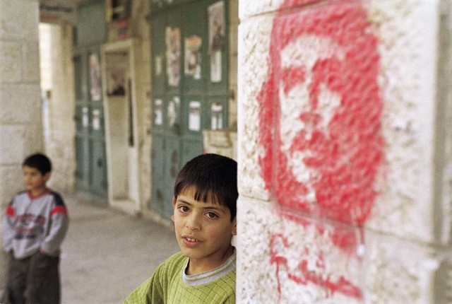 Palestinski deček v Betlehemu