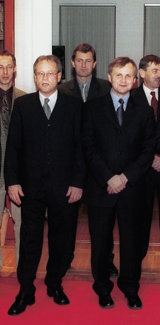 Bivši direktor uprave kriminalistične policije Dušan Mohorko (levo)