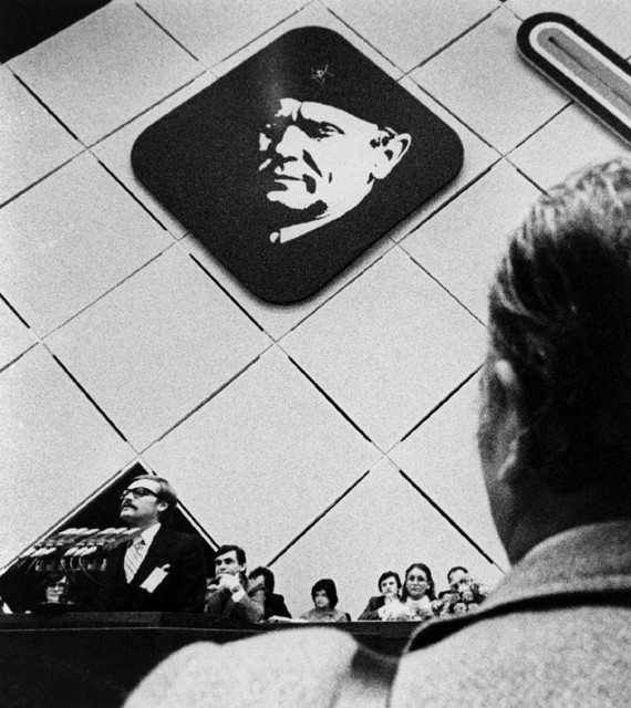 Lev Kreft na kongresu ZSMJ leta 1979