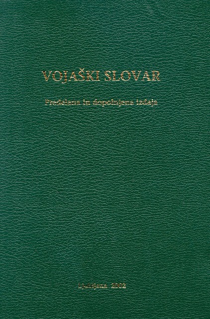 Slovar v zelenem usnju