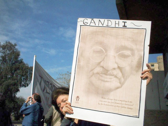 Demonstracije za mir v Bagdadu