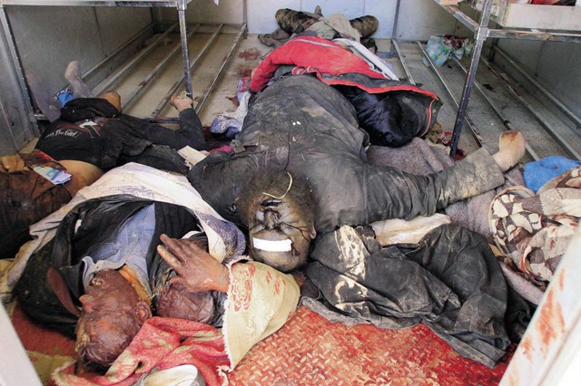 Mrtvašnica v Bagdadu: žrtve osvobajanja Iraka