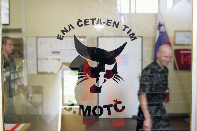 Naši vojaki so v srcu divje mačke