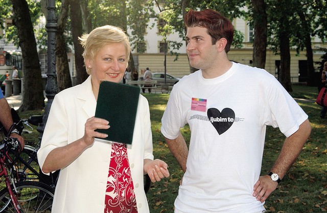 Županja in Miha Lobnik