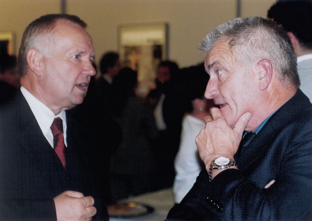Leva: Janez Bohorič in Borut Miklavčič