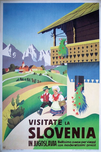 Neznani avtor, Visitate la Slovenia, leto nastanka: med 1939 in 1945