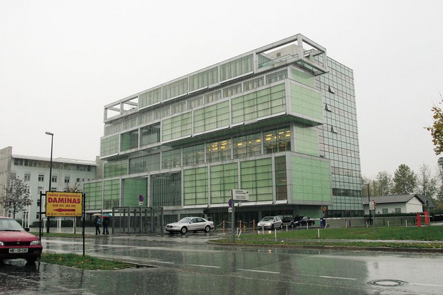 Stavba GZS v Ljubljani