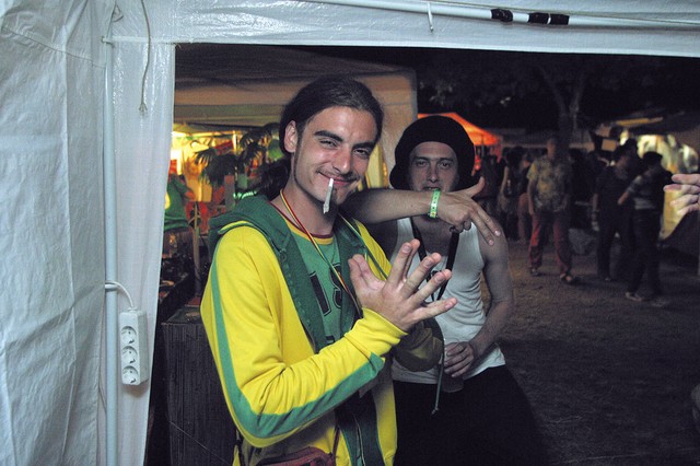 YahmekyaMan, špinel in Lucky Irie 1