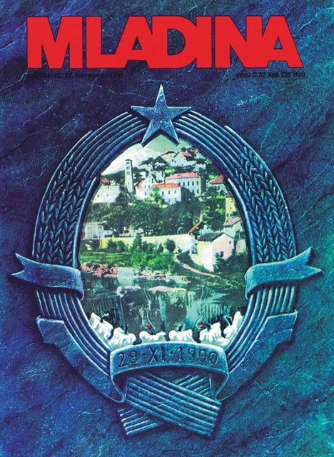 Zadnji dan Republike, november 1990, avtor Zdravko Papič. Prodano za 50.000 tolarjev.