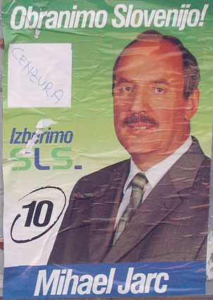 ... Jarčeve samocenzura na njenem koncu.