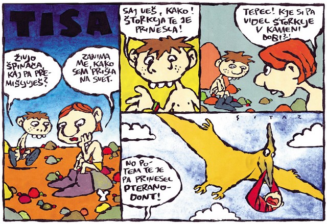 &copy; Riše in piše: Iztok Sitar, barva Jelena Bertoncelj