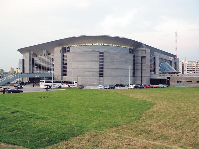 Nova beograjska Arena, ki sprejme več kot 20.000 gledalcev