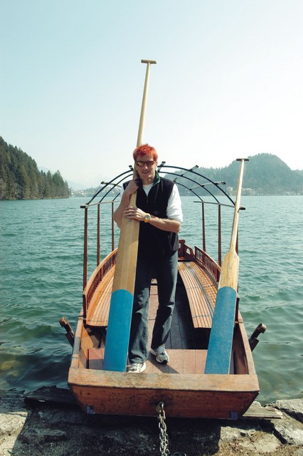 Iztok Čop na domačem terenu
