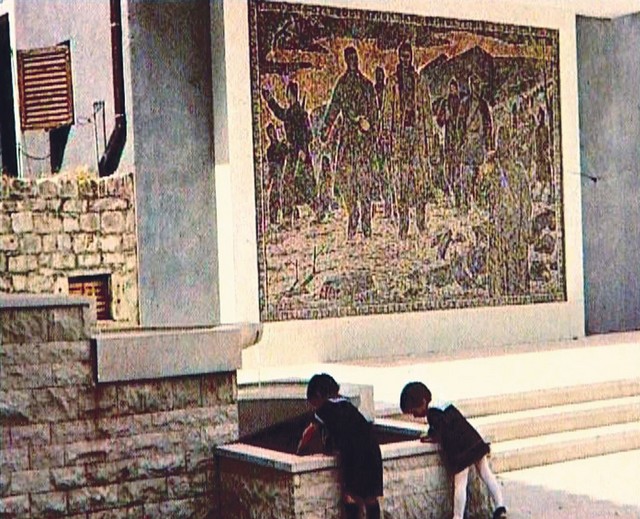 Omiš: trg pred Tuđmanovim obiskom...