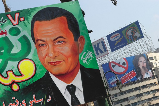 Priljubljeni predsednik Mubarak