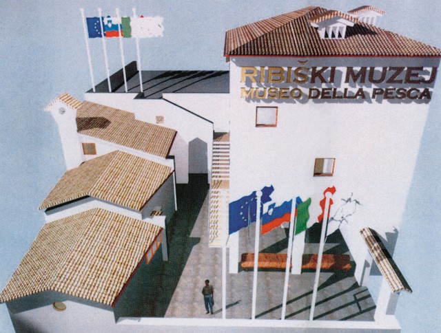 Načrt ribiškega muzeja v Križu pri Trstu