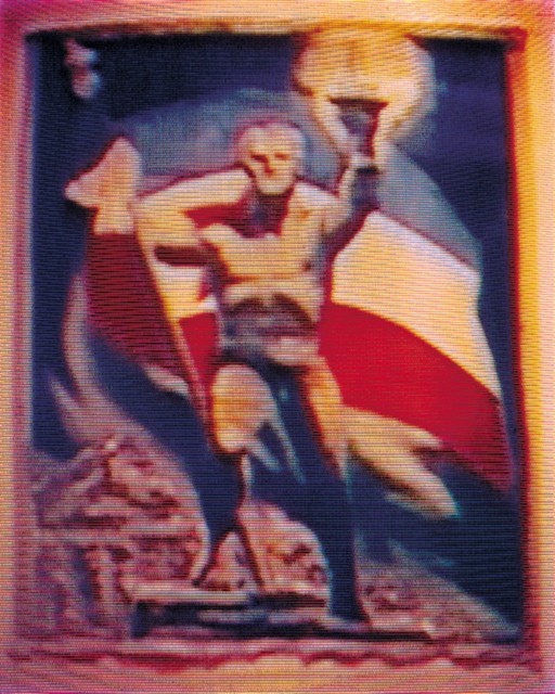 Plakat za Dan mladosti, ki je razburil leta 1987, avtorji Novi kolektivizem