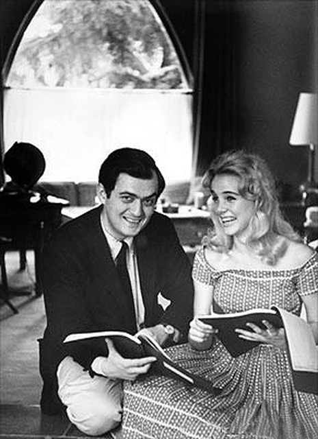 Stanley Kubrick in Sue Lyon, prva Lolita (1962)