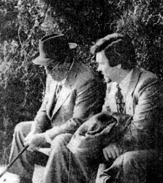 ... ter Tito in njun skupni sin Aleksander Miša