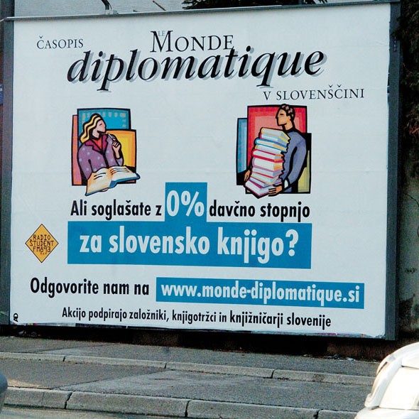 Aktualni plakat v Ljubljani
