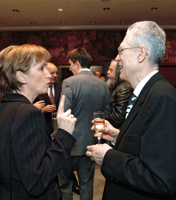 Generalna državna tožilka Barbara Brezigar in pravosodni minister Lovro Šturm