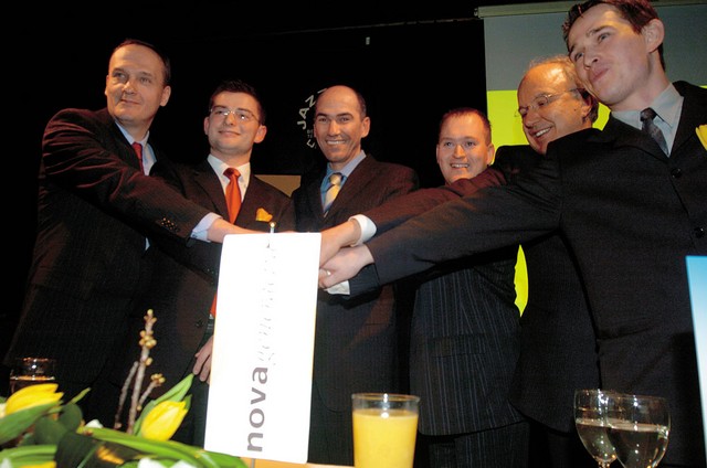 Predsedniki pomladnih strank s predsedniki svojih podmladkov
