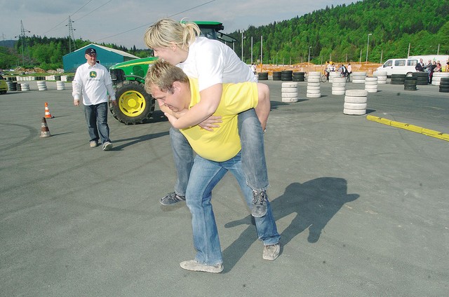Etapa, ki ni bila nujno vezana na obvladovanje traktorja