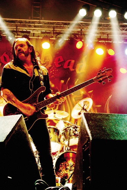 Lemmy Kilmister na Peace&amp;Love festivalu, Borlaenge 2004, Švedska
