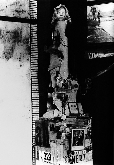 Kurt Schwitters, Merzsaeule, Hannover, okoli 1923