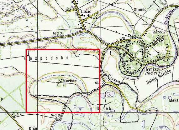 Leta 2005 je Murišče naše. Interaktivni atlas Slovenije, objavljen leta 2005, zaselek Murišče postavlja na slovensko stran mejne črte.