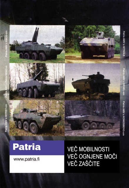 Časopisni oglas za Patrio