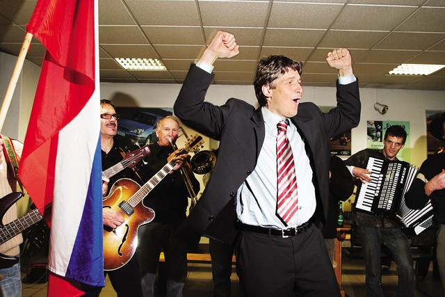 Zmagovalec Tržiča Borut Sajovic