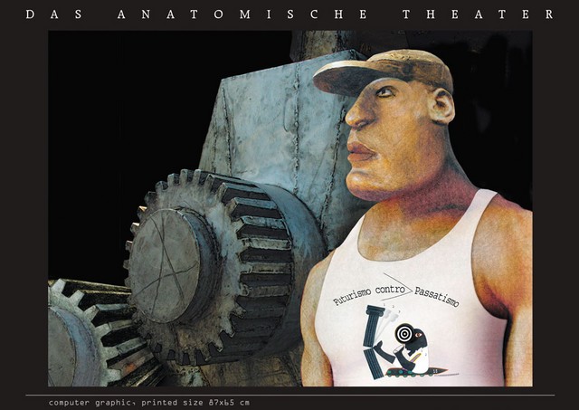Slika iz knjige <I>Das Anatomische Theater </I>- vizualne anatomije 20. stoletja