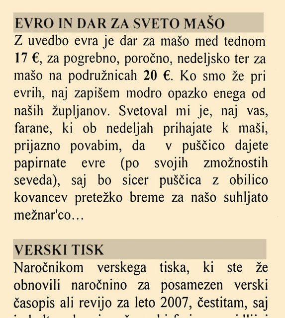 Evro poziv