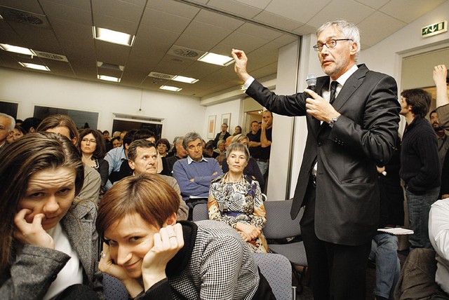 Danilo Slivnik, predsednik uprave Dela, človek, ki je po svinčenih letih komunizma zamenjal največ novinarjev