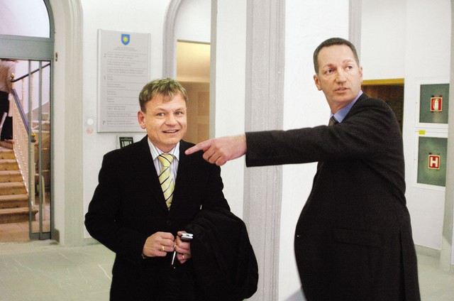 Boris Popovič in odvetnik Franci Matoz