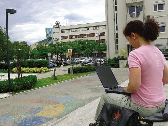 Brezplačni brezžični internet je dostopen v centru Nove Gorice