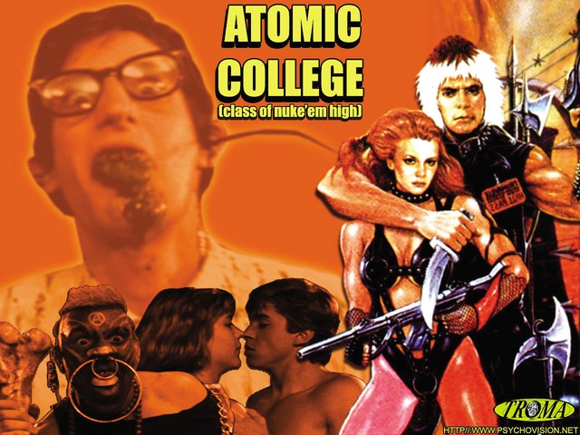 Gimnazijci atomskih ravnic, film, s katerim je leta 1992 'pornografski' kino Sloga mutiral v žanrski kino Dvor.