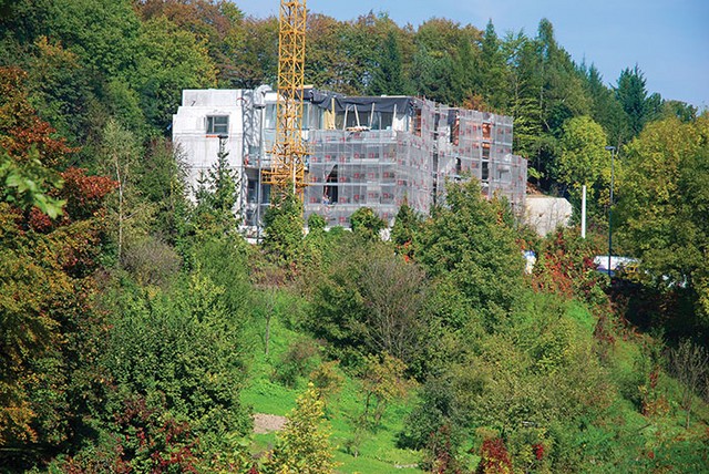 Pobočje Grajskega griča v Ljubljani