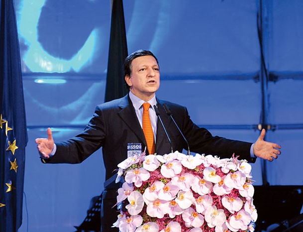 Predsednik Evropske komisije Jose Manuel Barroso ne širi več optimizma