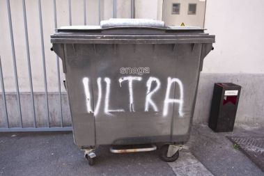 Grafit v središču Ljubljane