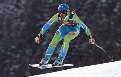Slovenski smukač Andrej Jerman \