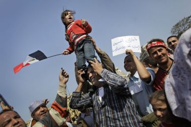 Trg Tahrir, 1.2.2011