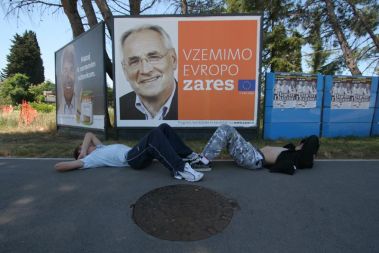 Evropska Ljubljana: Predvolilno geslo Zaresa sta dva mladca vzela zares