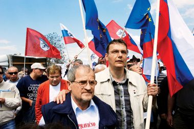 Joško Joras in Marjan Podobnik v boju za pravično mejo